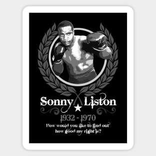 Sonny Liston Sticker